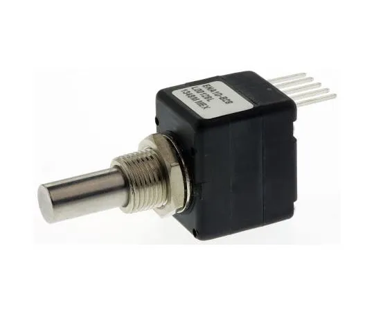 63-5104-74　Bourns 5V dc 128 Pulse Optical Encoder with a 6.342 mm Plain Shaft, Bracket Mount, Axial PC Pin　ENA1D-B28-L00128L