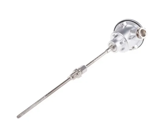 63-5166-40　RS PRO Type K Platinum Resistance Temperature Sensor 250mm Length, 6mm Diameter, 0°C → 1000°C　896-8409