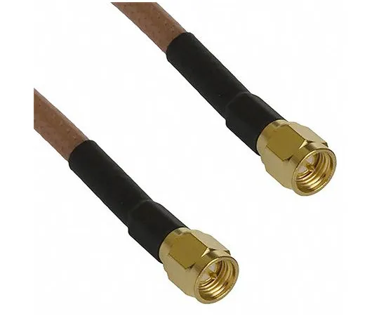 63-5162-72　Cinch Connectors Male SMA to Male SMA RG-142 Coaxial Cable, 50 Ω, 415　415-0043-060
