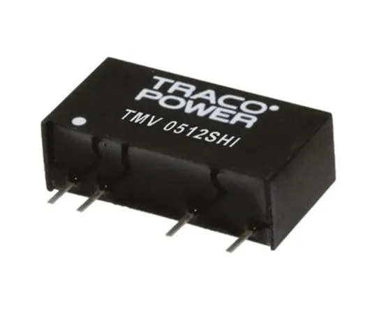 63-5129-48　TRACOPOWER TMV HI 1W Isolated DC-DC Converter Through Hole, Voltage in 21.6 → 26.4 V dc, Voltage out 5V dc　TMV 2405SHI