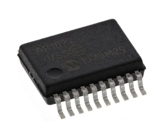 63-5082-68　AR1021-I/SS, Resistive Touch Screen Controller, 10 bit 140sps SPI 4-Wire, 5-Wire, 8-Wire, 20-Pin SSOP　AR1021-I/SS