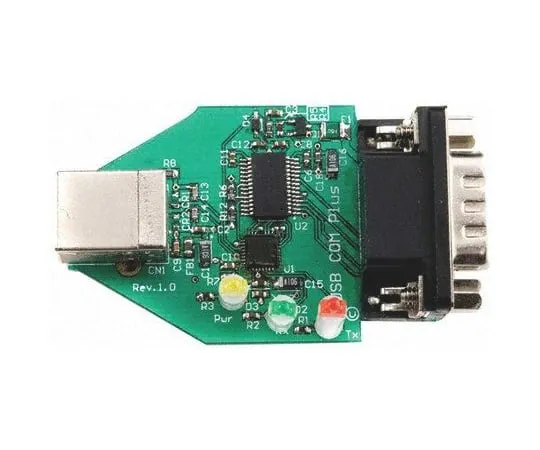 63-4963-21　FTDI Chip USB to RS232 Adapter Board - USB-COM232-Plus1　USB-COM232-Plus1