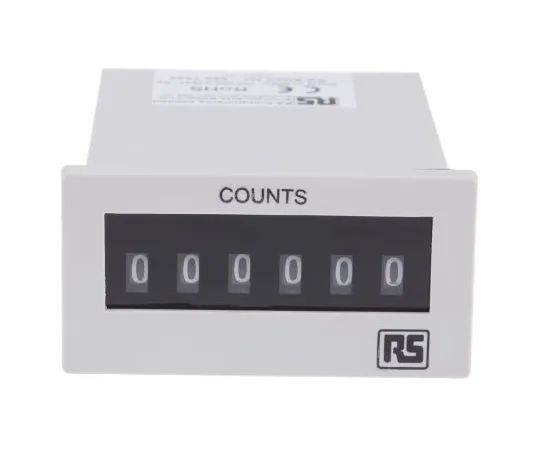 63-5165-82　RS 6 Digit, Digital Counter, 10Hz, 230 V ac　896-7024