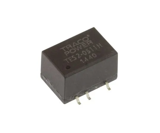 63-4988-42　TRACOPOWER TES 2H 2W Isolated DC-DC Converter Surface Mount, Voltage in 4.5 → 5.5 V dc, Voltage out 5V dc　TES 2-0511H