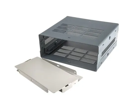 63-5060-33　Steel Project Box, Black, 279 x 203 x 175mm　754-6017
