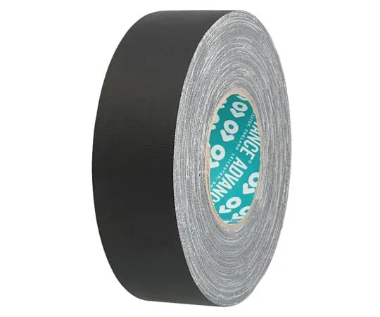 63-5171-90　Advance Tapes AT160 Matt Black Cloth Tape, 15mm x 50m, 0.33mm Thick　232611