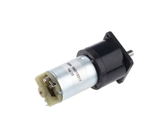63-5168-13　RS PRO, 12 V dc, 600 mNm, Brushed DC Geared Motor, Output Speed 5 rpm　901-3301