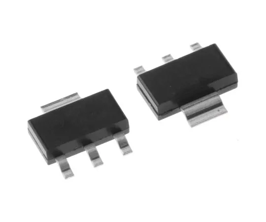 63-5115-94　ON Semiconductor NCP1117LPST33T3G, LDO Regulator, 1.1A, 3.3 V 3+Tab-Pin, SOT-223　NCP1117LPST33T3G