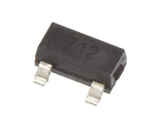 63-4968-53　Semtech SM712.TCT, Dual-Element Bi-Directional TVS Diode, 400W, 3-Pin SOT-23　SM712.TCT