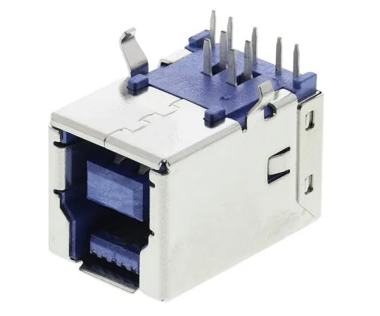 63-5051-31　Wurth Elektronik Right Angle PCB Mount Mount Female Version 3.0 Type B USB Connector, 30 V ac, 250mA　692221030100