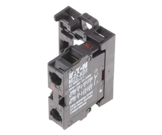 63-5123-88　Eaton M22 Contact Block 1NC 500 V Screw terminal　M22-AK01