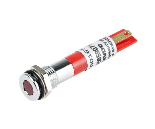 63-4977-77　RS PRO Red Indicator, 24 V dc, 8mm Mounting Hole Size, Solder Tab Termination, IP67　700-1675