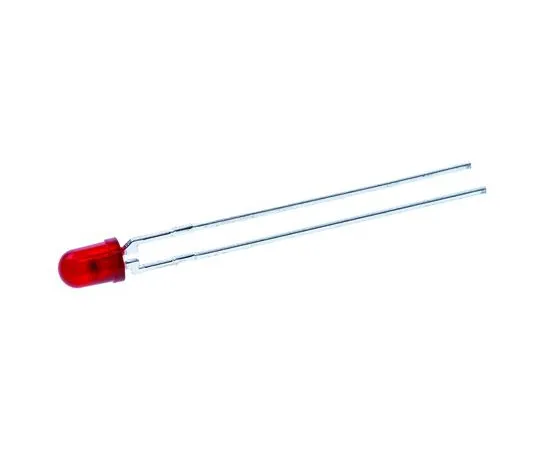 63-5151-72　2.5 V Red LED 3mm Through Hole, Kingbright L-132XID　L-132XID