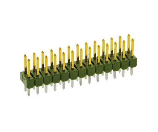 63-4950-05　TE Connectivity AMPMODU MOD II, 26 Way, 2 Row, Straight Pin Header　1-826656-3