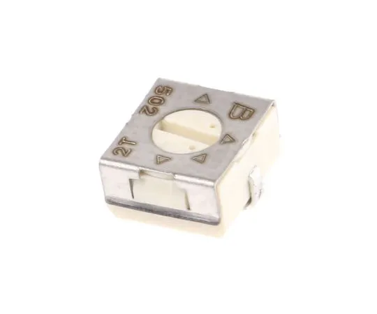 63-4969-29　5kΩ SMD Trimmer Potentiometer 0.25W Top Adjust Bourns 3314 Series　3314J-1-502E