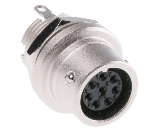 63-4960-50　Hirose MXR Series Miniature Panel Mount Connector, 8 contacts Socket　MXR-8RA-8S(71)