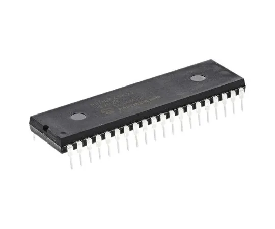 63-4985-29　Microchip PIC18F45K22-E/P, 8bit PIC Microcontroller, 16MHz, 32.768 kB, 256 B Flash, 40-Pin PDIP　PIC18F45K22-E/P