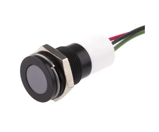 63-4985-97　RS PRO Green, Red, Yellow Indicator, 24 V dc, 14mm Mounting Hole Size, Lead Wires Termination, IP67　703-9036