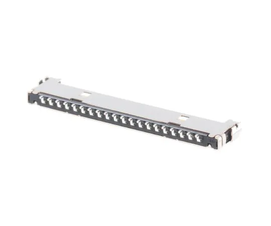 63-4981-51　Hirose DF19 Series 1mm Pitch 20 Way 1 Row Right Angle PCB Socket, Surface Mount, Solder Termination　DF19G-20P-1H(54)