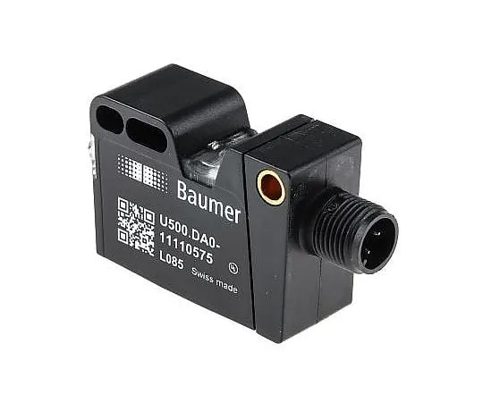 63-5129-13　Baumer Ultrasonic Sensor Block, 100 → 1000 mm, Analogue, M12 Connector IP67　U500.DA0-11110575