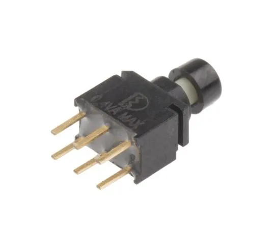 63-5035-40　RS PRO Double Pole Double Throw (DPDT) Momentary Miniature Push Button Switch, IP67, PCB, 32/50/125V ac　734-6763