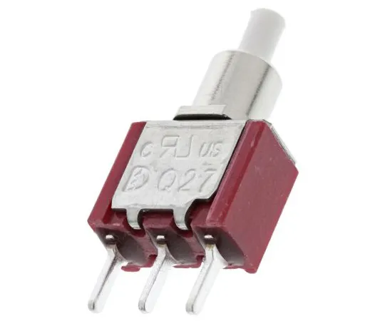 63-5035-43　RS PRO Single Pole Double Throw (SPDT) Momentary Push Button Switch, PCB, 32/50/125V ac　734-6782