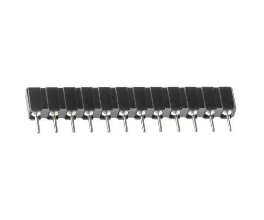 63-4983-46　12 Way Preci-Dip Straight Through Hole 2.54mm SIL Socket, Solder, 3A 100 V ac, 150 V dc　310-87-112-01-640101