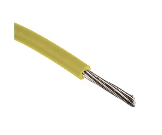 63-5157-31　RS PRO Yellow Hook Up Wire UL1007, 0.13 mm², 300 V 26 AWG, 100m　874-0416