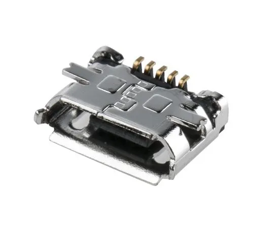 63-5004-66　Amphenol FCI B 2.0 Micro USB Connector Receptacle, Right Angle　10104110-0001LF