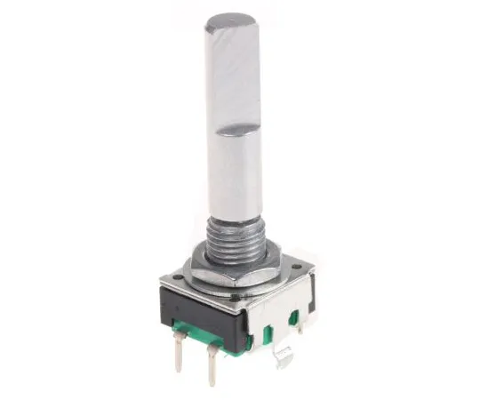 63-5038-19　Bourns 24 Pulse Incremental Mechanical Rotary Encoder with a 6 mm Flat Shaft (Not Indexed), Through Hole　PEC11R-4230F-S0024