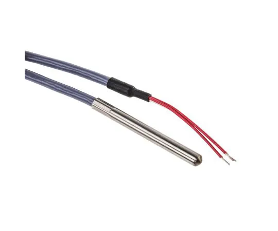 63-5166-36　RS PRO 3 wire PT100 Sensor, -20°C min +100°C max, 50mm Probe Length x 5mm Probe Diameter　896-8395