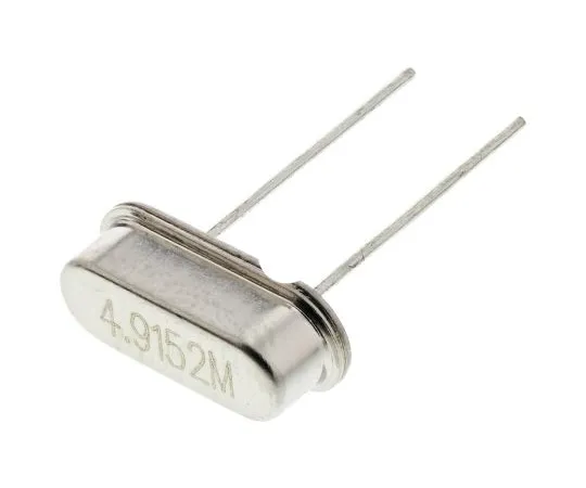 63-4972-66　Euroquartz 4.9152MHz Crystal ±30ppm HC-49-4H 2-Pin 10.77 x 4.34 x 3.5mm　4.9152MHz HC49/4H/30/50/-40+85/18pF/ATF