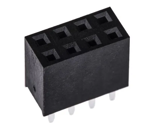 63-4950-93　HARWIN 2.54mm Pitch 8 Way 2 Row Straight PCB Socket, Through Hole, Solder Termination　M20-7830446