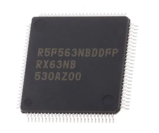 63-5066-22　Renesas Electronics, 32bit RX63N Microcontroller, 100MHz, 1 MB Flash, 100-Pin LFQFP　R5F563NBDDFP#V0