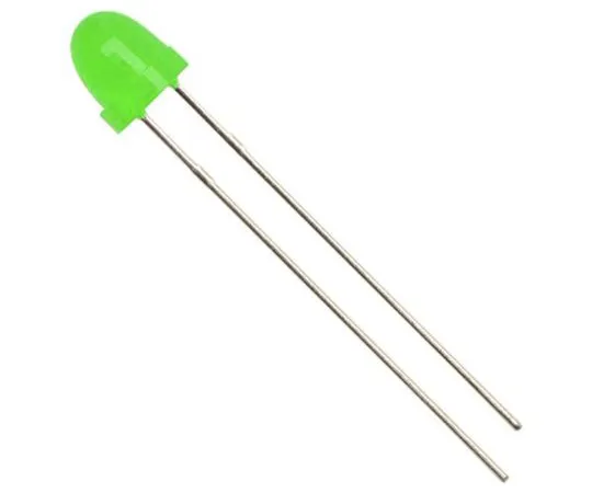 63-5151-92　2.5 V Green LED 5mm Through Hole, Kingbright L-63GD　L-63GD