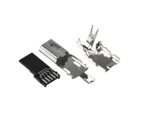 63-5078-98　Hirose UX Series, , Version 2.0 Type B Mini USB Connector, Plug　UX40A-MB-5P