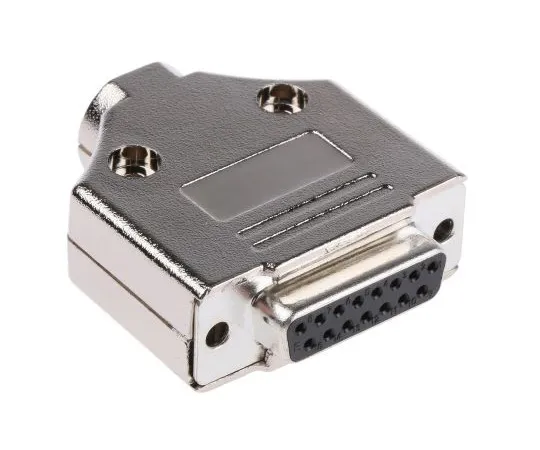 63-5100-66　MHDTPK Series, 15 Way D-Sub Socket Connector Kit With Hood and Inserts　MHDTPK15-DB15S-K