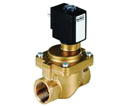 63-5129-50　Burkert Solenoid Valve 221844, 2 port , NC, 24 V dc, 1/2in　221844