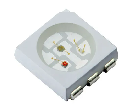 63-5155-46　3.2 V, 4.1 V, 4.5 V RGB LED 5050  SMD, Kingbright KAAF-5050RGBS-13　KAAF-5050RGBS-13
