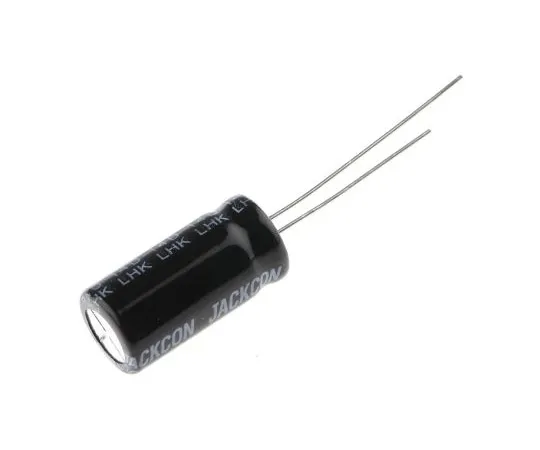 63-4997-95　RS PRO 1500μF 16V dc Aluminium Electrolytic Capacitor, Through Hole 10 (Dia.) x 20mm +105°C 10mm 5mm 20mm　711-0993