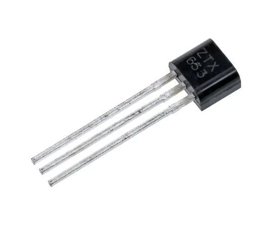 63-5162-34　Diodes Inc ZTX696B NPN Transistor, 500 mA, 180 V, 3-Pin TO-92　ZTX696B