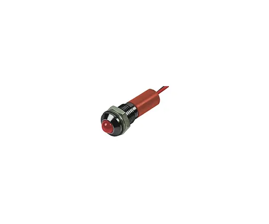 63-5023-99　RS PRO Red Indicator, 2 V dc, 8mm Mounting Hole Size, Lead Wires Termination, IP67　723-9390