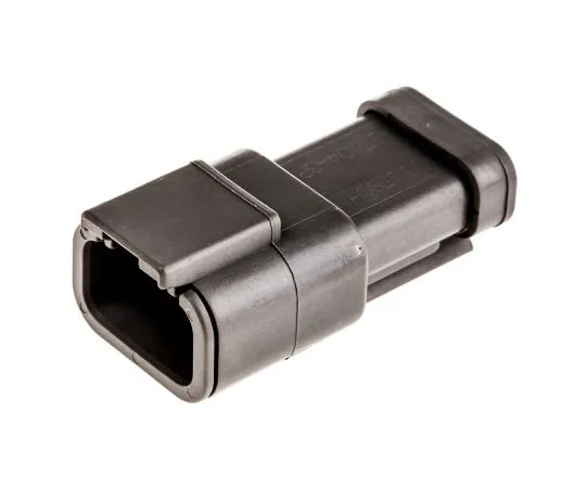 63-5025-40　Deutsch DTM Series, 1 Row 3 Way Socket Connector, with Crimp Termination Method　DTM043P-E003