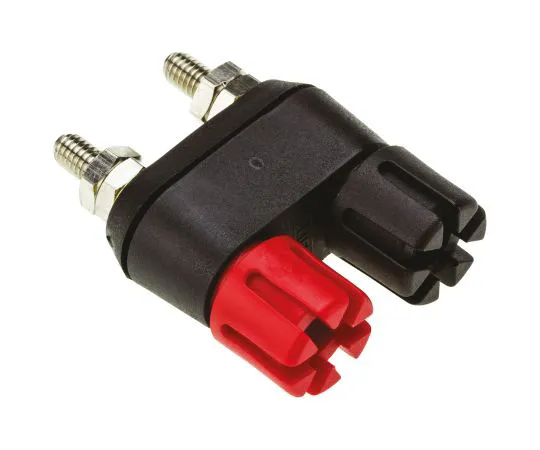63-4941-67　RS PRO 4mm Black, Red Terminal Post, 30A, 2BA Thread　677-8759