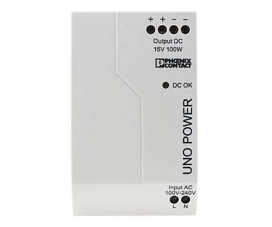 63-5164-91　Phoenix Contact, UNO-PS/1AC/15DC/100W PSU, 15V dc Output Voltage, 6.67A output current　2903002