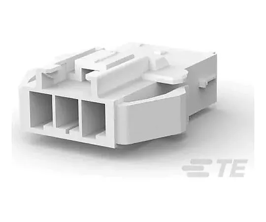 63-5018-69　TE Connectivity Power Double Lock Female Connector Housing, 3.96mm Pitch, 3 Way, 1 Row　177907-1