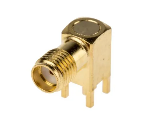 63-5160-01　RS Pro Right Angle 50Ω PCB Mount SMA Connector, Solder Termination　878-2413