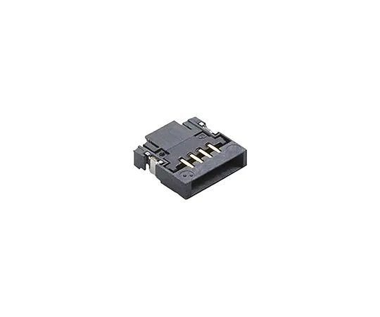 63-5086-06　Amphenol FCI SFVL 0.5mm Pitch 4 Way Right Angle SMT Male FPC Connector, ZIF Bottom Contact　59453-041110EDHLF