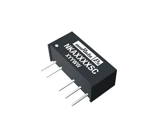 63-4967-54　Murata Power Solutions NKA 1W Isolated DC-DC Converter Through Hole, Voltage in 4.5 → 5.5 V dc, Voltage out ±5V　NKA0505SC