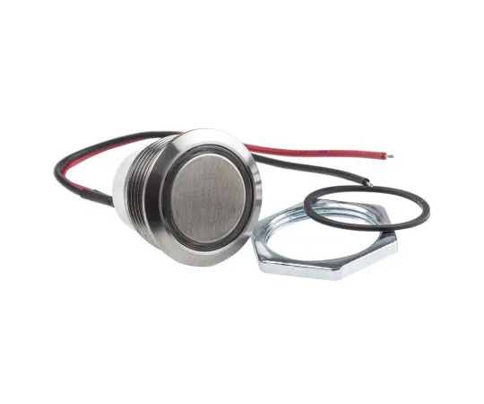 63-4983-65　ITW Single Pole Single Throw (SPST) Momentary Green LED Push Button Switch, IP67, 17.98 (Dia.)mm, Panel Mount　48M 112G
